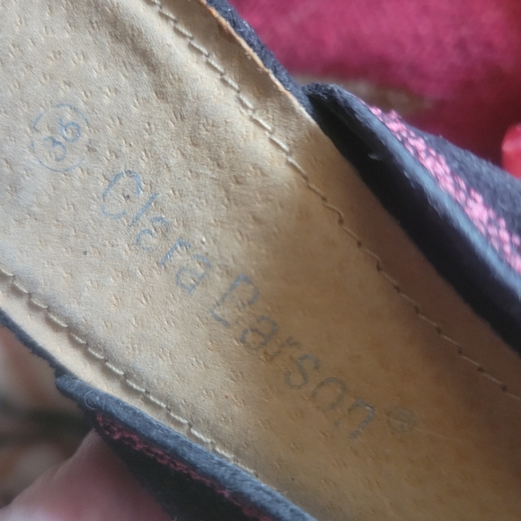 Vintage Clara Barson Asian Design Shoes - Picture 13 of 14